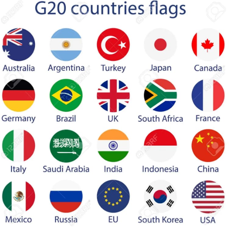 Countries of G20